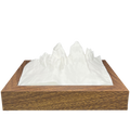 Relieve 3D de las Tre Cime di Lavaredo hecho a mano